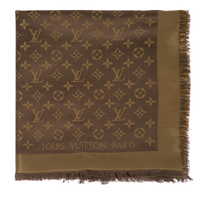 Louis Vuitton Monogram Shine Shawl, front view