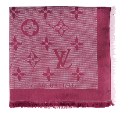 Louis Vuitton Monogram Shawl, front view