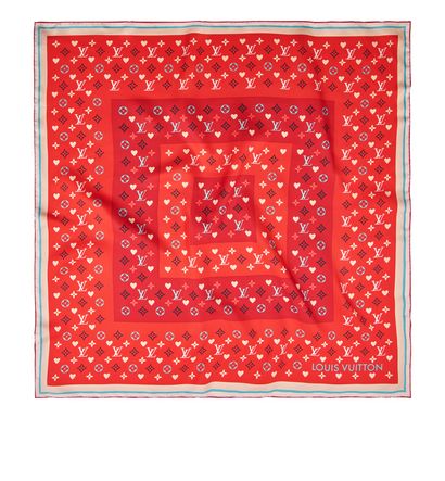 Louis Vuitton Monogram Scarf, front view