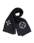 Louis Vuitton Logo Embroidered Scarf, other view