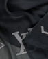 Louis Vuitton Logo Embroidered Scarf, other view