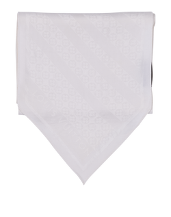 Louis Vuitton Idylle Blossom Maxi Twilly, Silk, White, B, 3*