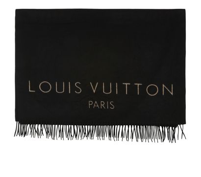 Louis Vuitton Long Logo Scarf, front view