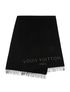 Louis Vuitton Long Logo Scarf, back view