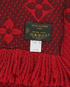 Louis Vuitton Logomania Scarf, &pound;295, Accessories, Red, Silk/Wool, Other view