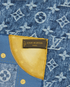Louis Vuitton Monogram Denim Print Scarf, other view