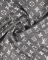 Louis Vuitton Monogram Shawl, &pound;260, Accessories, Black/Grey, Silk/Wool, Other view