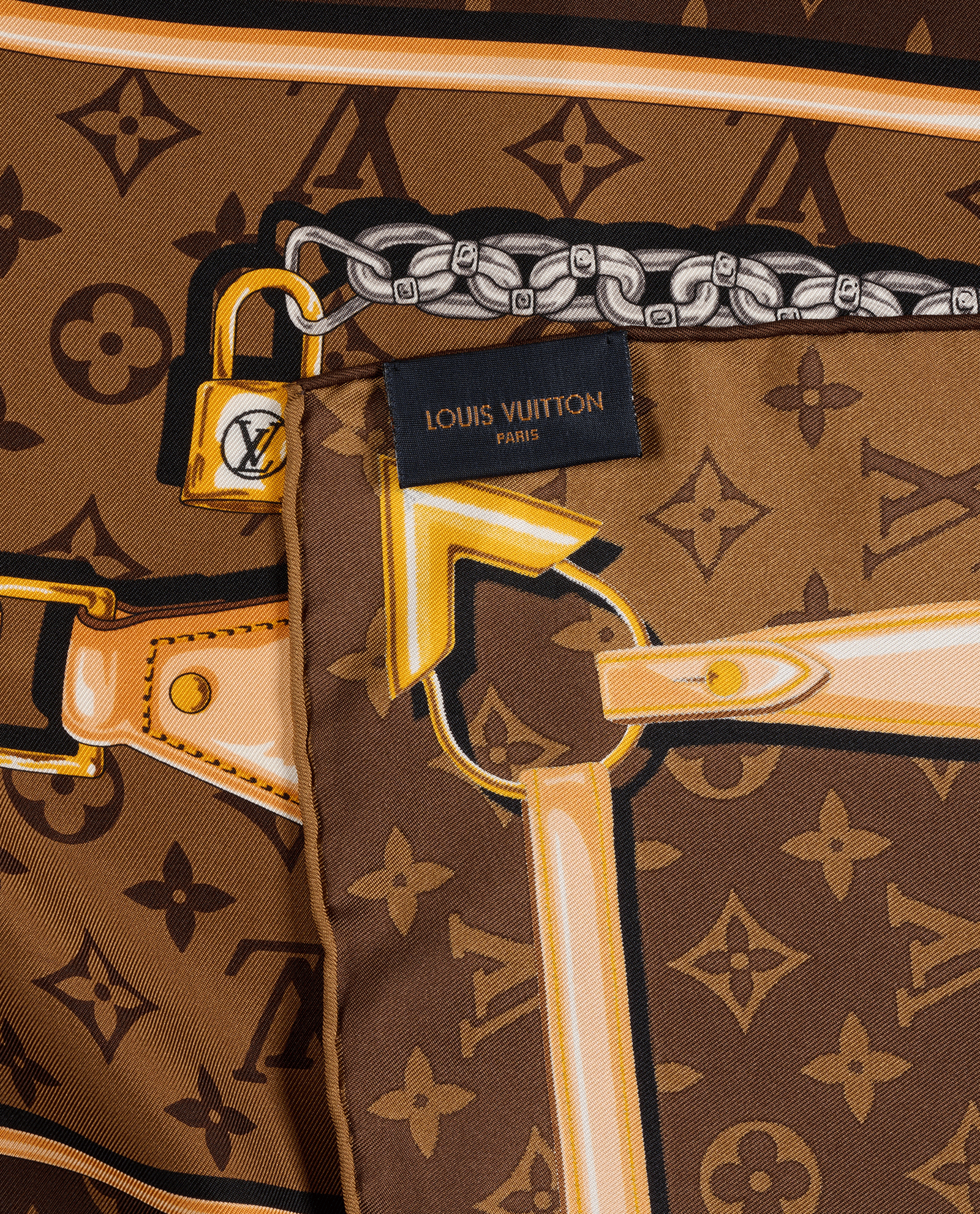 Louis Vuitton Monogram Confidential Square 90, Scarves - Designer ...
