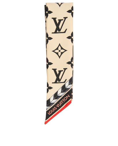 Louis Vuitton Crafty Bi-Colour Bandeau Scarf, front view