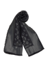 Louis Vuitton Monogram Shine Shawl, &pound;350, Accessories, Black/Silver, Silk/Viscose, Other view