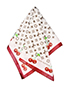 Louis Vuitton White Monogram Murakami Scarf, front view