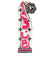 Louis Vuitton Marbles Bandeau Scarf, &pound;150, Accessories, Black/Pink/White, Silk, Other view