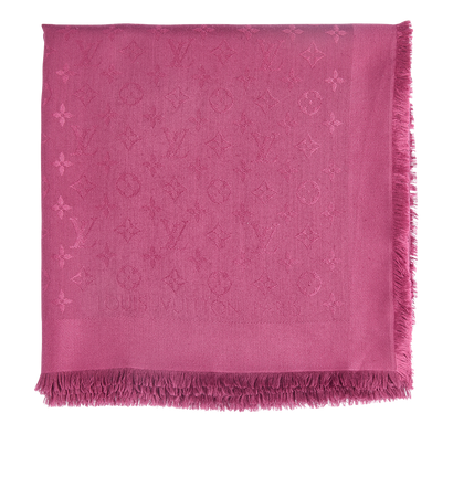 Louis Vuitton Monogram Classic Shawl, front view