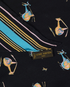 Louis Vuitton Helicopter Scarf, &pound;120, Accessories, Navy, Silk, Other view