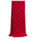 Louis Vuitton Logomania Long Scarf, back view