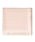 Louis Vuitton Monogram Shine Shawl, &pound;350, Accessories, Pink, Silk/Wool, Front view