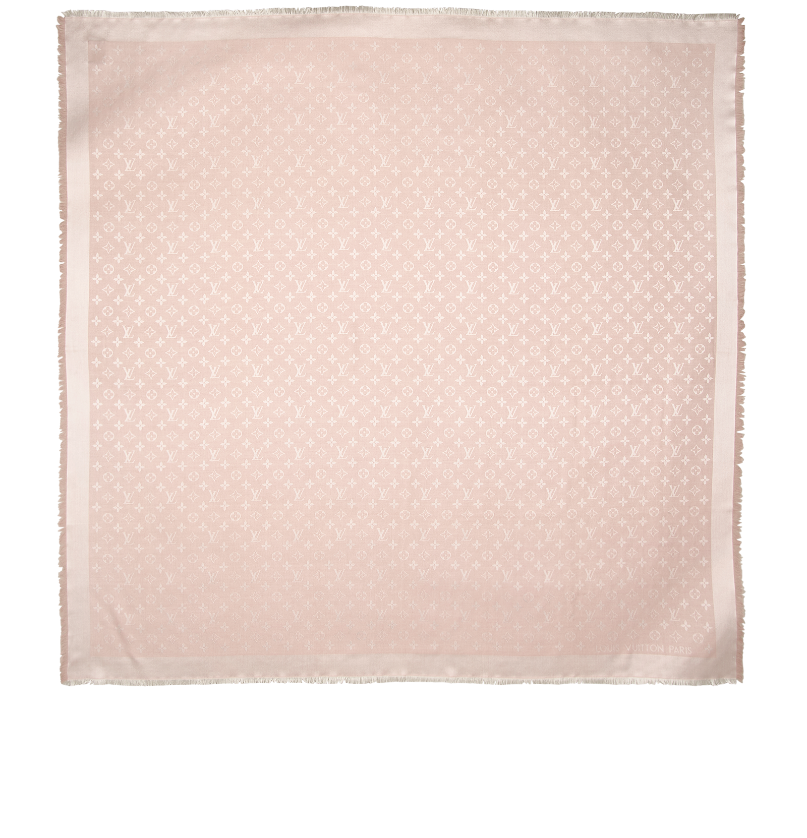 Louis Vuitton Monogram Shine Shawl, &pound;350, Accessories, Pink, Silk/Wool, Back view