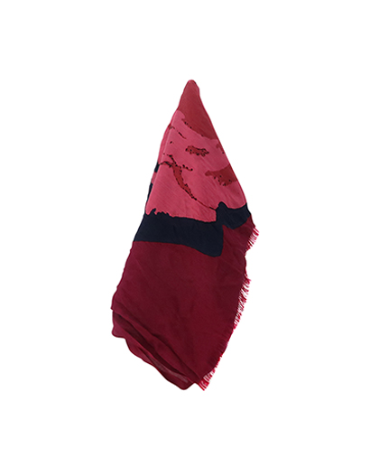 Louis Vuitton Rose Scarf, front view