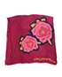 Louis Vuitton Rose Scarf, back view