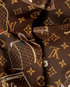 Louis Vuitton Bandeau Scarf, £140, Accessories, Brown, Silk, Other view