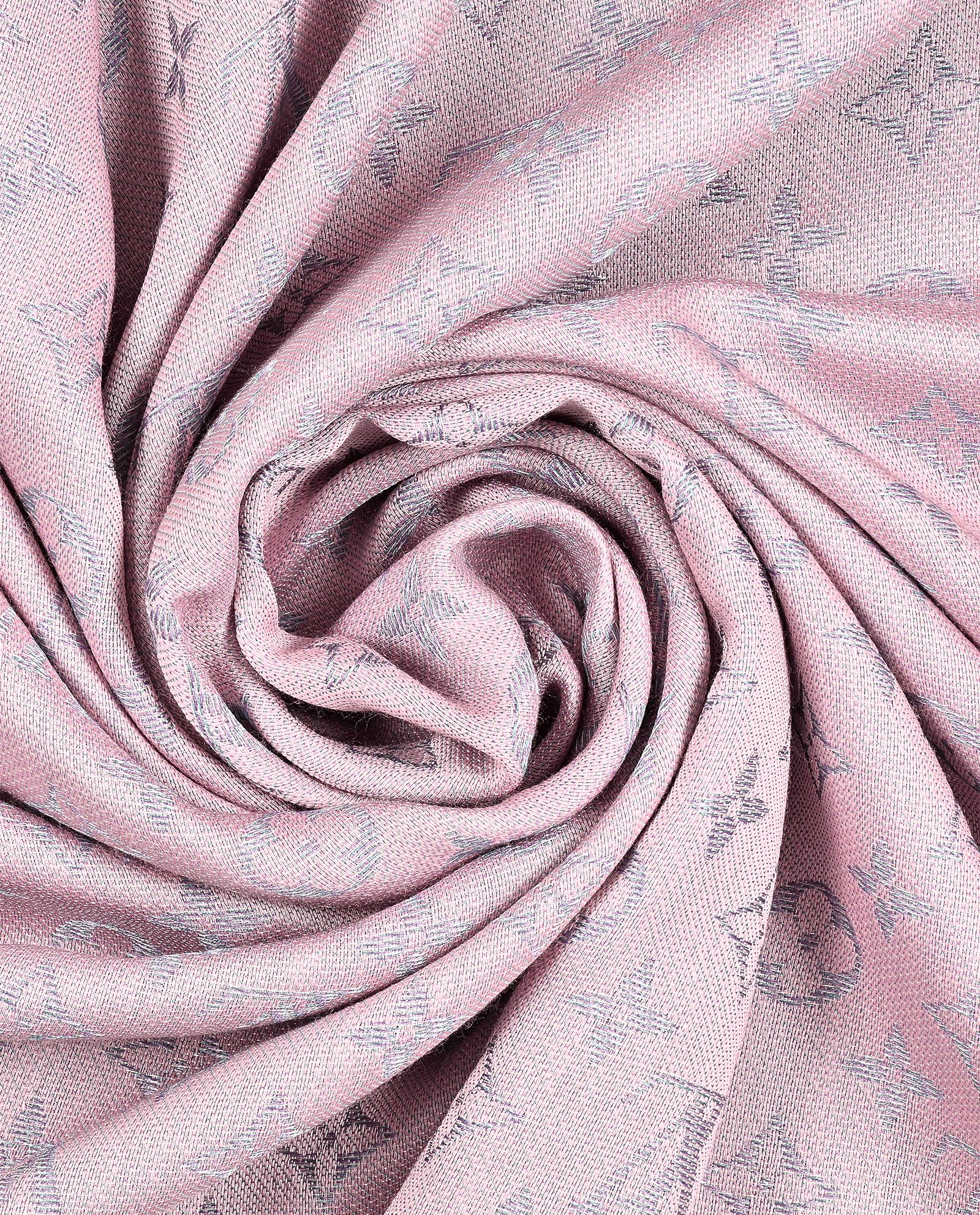 Louis Vuitton Monogram Shawl, &pound;295, Accessories, Blue/Pink, Silk/Wool, Other view