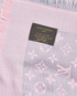 Louis Vuitton Monogram Shawl, &pound;295, Accessories, Blue/Pink, Silk/Wool, Other view