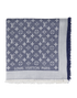 Louis Vuitton Denim Shawl, front view