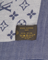 Louis Vuitton Denim Shawl, other view