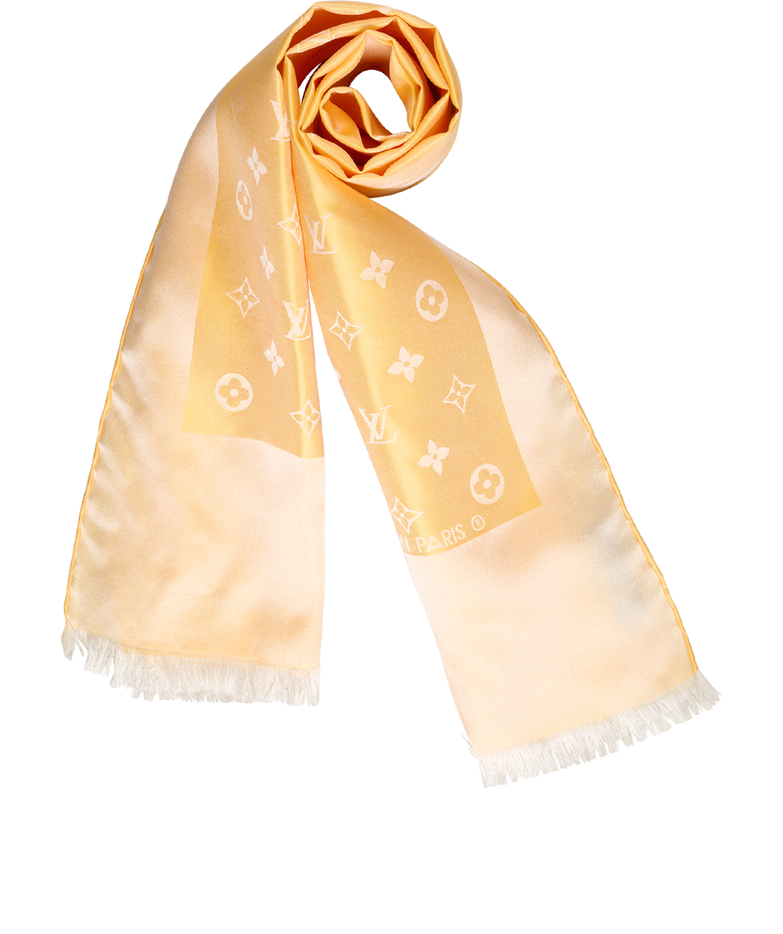 Louis Vuitton Scarf, &pound;195, Accessories, Yellow, Silk, Other view