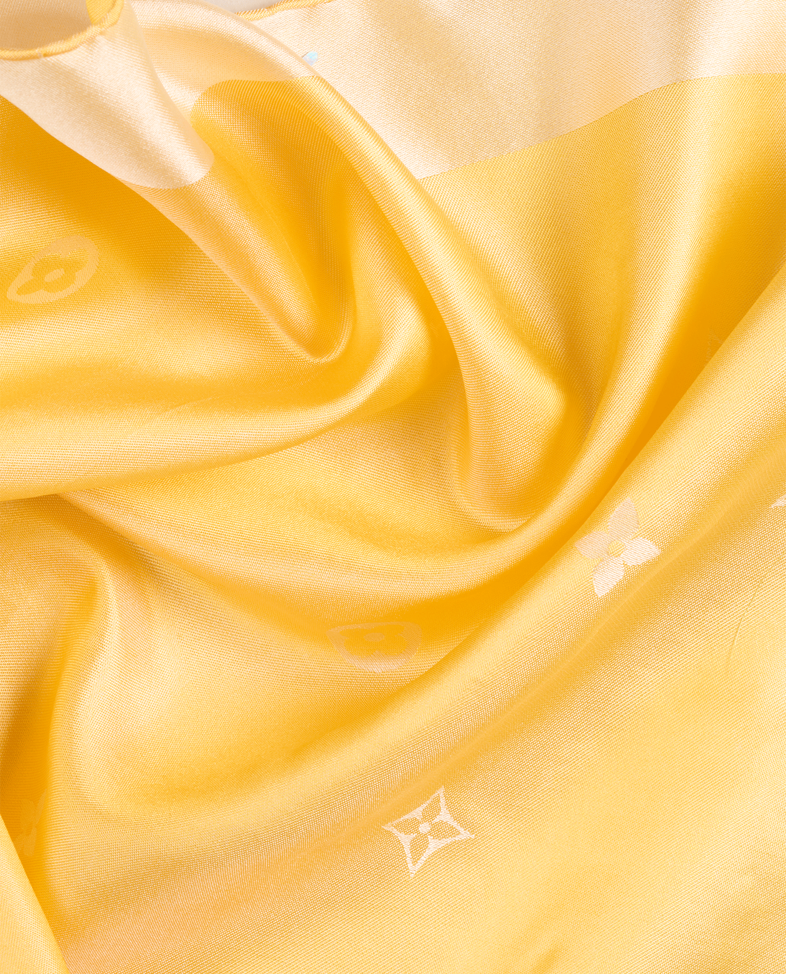 Louis Vuitton Scarf, &pound;195, Accessories, Yellow, Silk, Other view