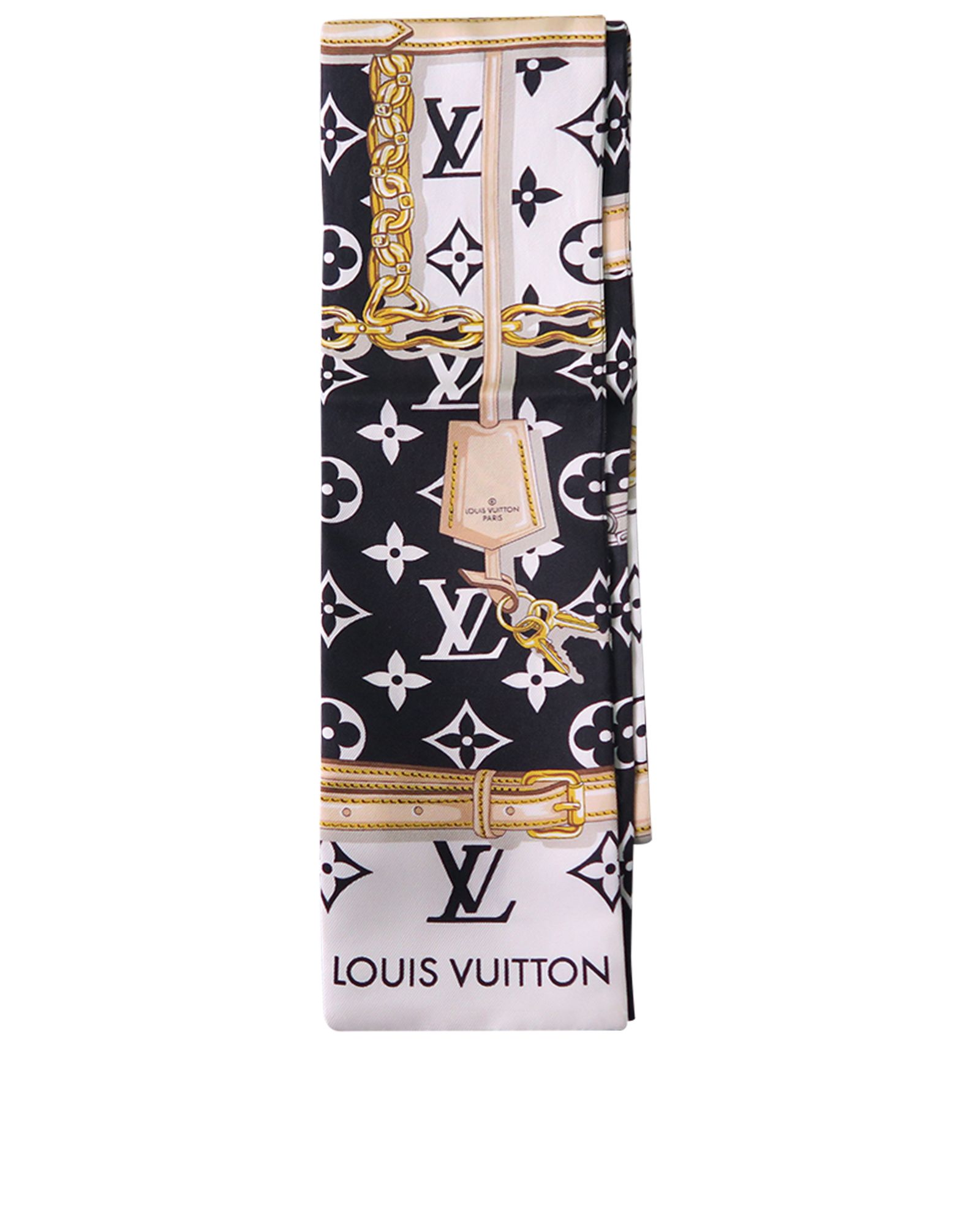 LOUIS VUITTON Silk Monogram Crafty Confidential Bandeau Caramel –  Caroline's Fashion Luxuries