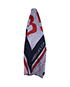 Louis Vuitton Americas Cup  Scarf, front view