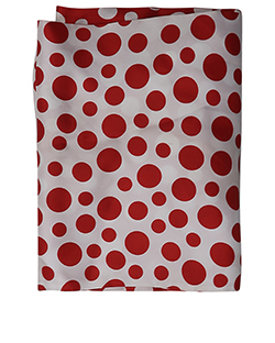Louis Vuitton Yayoi Kusama Dots Snood, Silk, Red, B, RCT, 400505, 2*