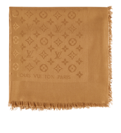 Louis Vuitton Monogram Shawl, front view