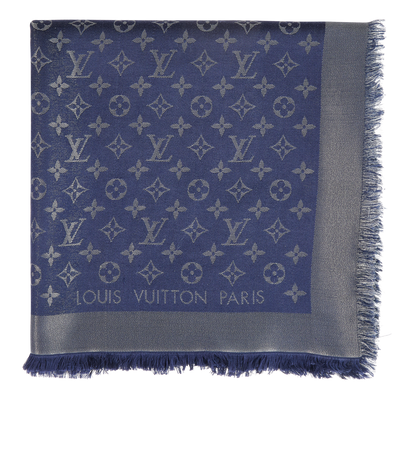 Louis Vuitton Monogram Shine Shawl, front view