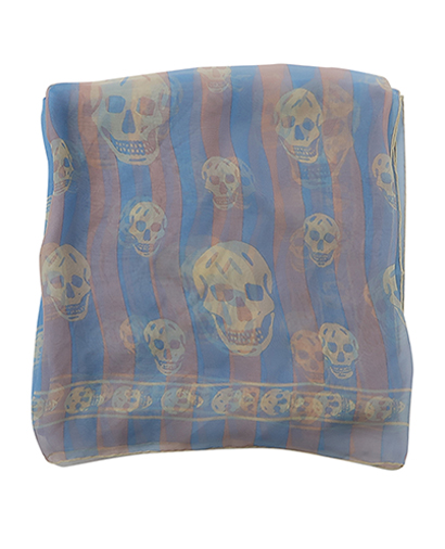Alexander McQueen Skull Print Scarf, front view