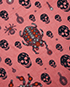 Jewelled Bug and Skull Scarf, other view