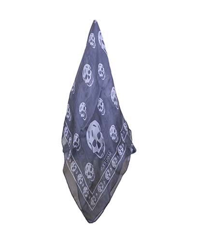 Alexander McQueen Skull Scarf, front view