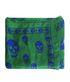 Alexander McQueen Skull scarf, £95, Accessories, Blue/Green, Silk, Front view