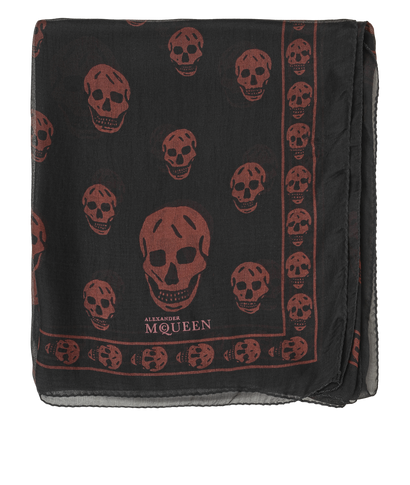 Alexander McQueen Skull Print Scarf, front view