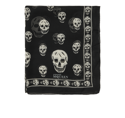 Alexander McQueen Skull Scarf, front view