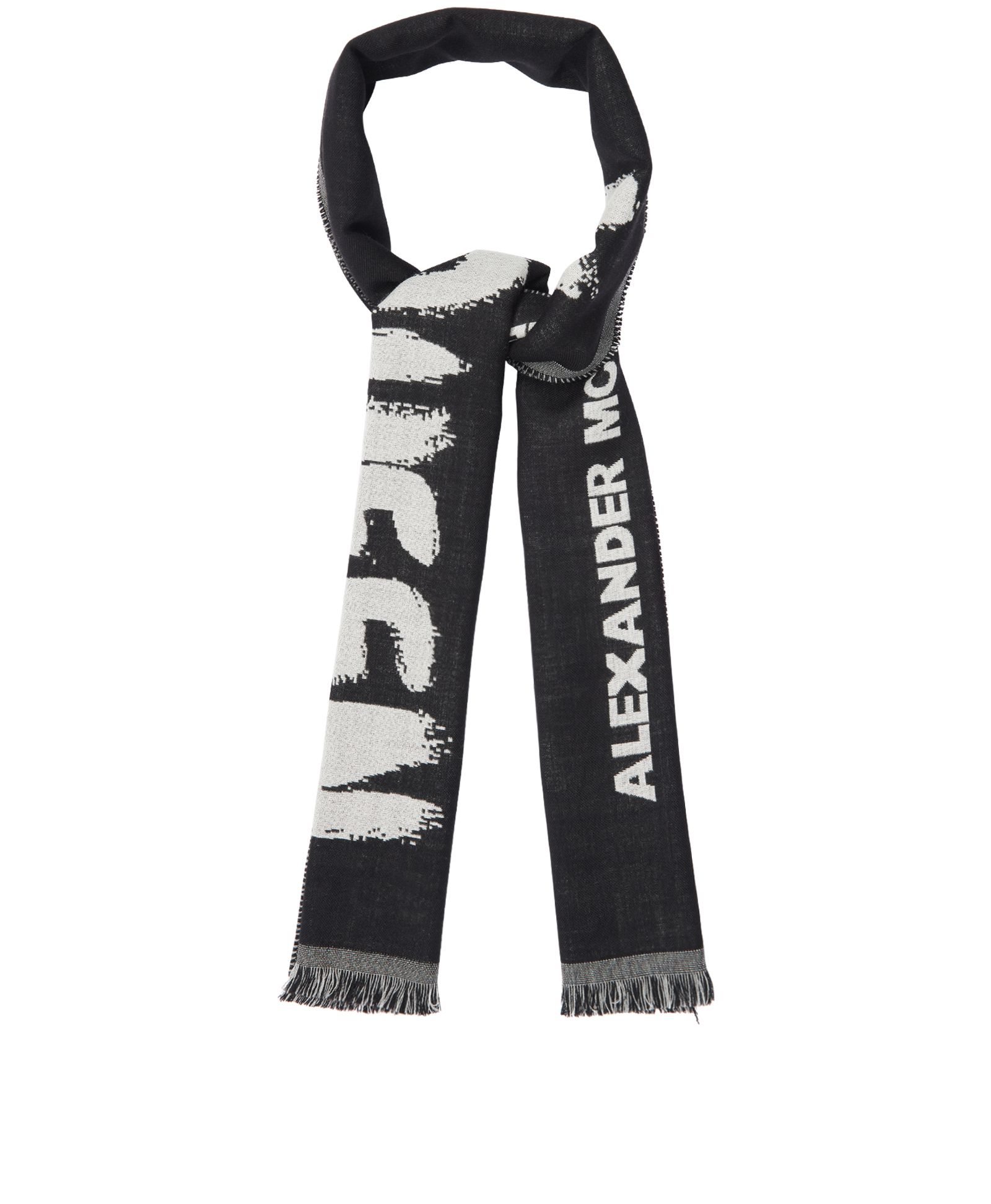 Alexander McQueen Logo Scarf, Scarves - Designer Exchange