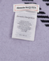 Alexander McQueen Fringed Check Blanket, other view