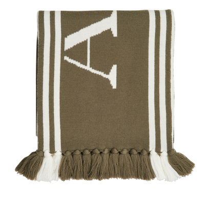 Alexander McQueen Logo Scarf, front view