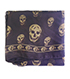 McQueen Skull Printed Scarf, front view