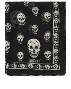 Pre-loved Alexanders McQueen Skull Scarf - £90
