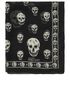 Alexanders McQueen Skull Scarf, front view