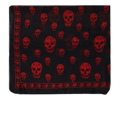 Alexander McQueen Skull Scarf, front view