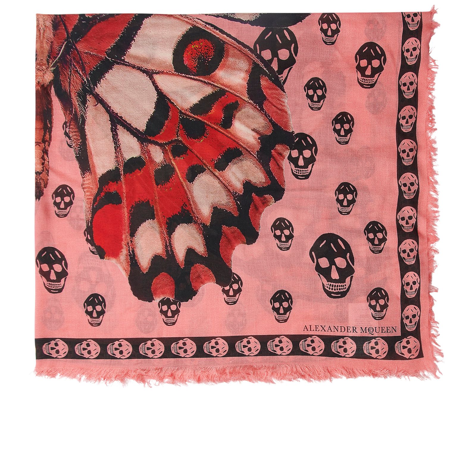 Alexander mcqueen shop butterfly scarf