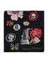Alexander McQueen Floral Scarf, front view